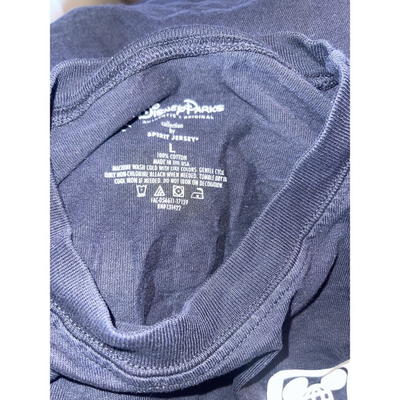 Disney‎ Parks Spirit Jersey Navy Blue Adult Size L  Walt Disney World - Picture 5 of 5